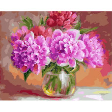 Живопись по номерам Paintboy Пышность цветения 40x50
