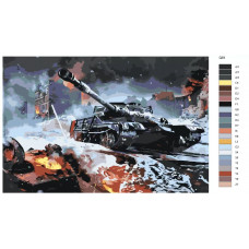 Живопись по номерам BRUSHES-PAINTS Т-22СР Живопись по номерам BRUSHES-PAINTS Т-22СР