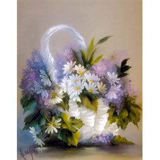 Картина по номерам Menglei Ромашковая нежность, 40x50