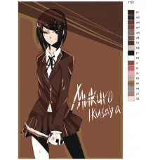 Живопись по номерам BRUSHES-PAINTS Мукуро Икусаба. Аниме Данганронпа - Danganronpa Живопись по номерам BRUSHES-PAINTS Мукуро Икусаба. Аниме Данганронпа - Danganronpa