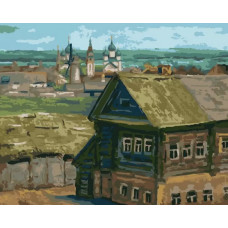 Картина по номерам холст на подрамнике 40*50 см "Ярославль. Слобода Коровники" Картина по номерам холст на подрамнике 40*50 см "Ярославль. Слобода Коровники"