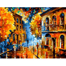 Картина по номерам ВанГогВоМне Золотая осень, 40x50