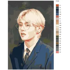 Картина по номерам BRUSHES-PAINTS BTS R-325 50x70 см Картина по номерам BRUSHES-PAINTS BTS R-325 50x70 см