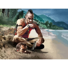 Картина по номерам Бруталити Far Cry 3 30х40 см