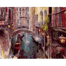 Живопись по номерам Paintboy Каналы Венеции 40x50