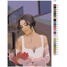 Живопись по номерам BRUSHES-PAINTS Турецкий сериал - постучись в мою дверь Эда Йылдыз - Ханде Эрчел Живопись по номерам BRUSHES-PAINTS Турецкий сериал - постучись в мою дверь Эда Йылдыз - Ханде Эрчел