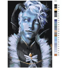 Живопись по номерам BRUSHES-PAINTS Овен