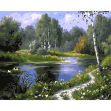 Раскраски по номерам Paintboy Летняя прогулка GX26346