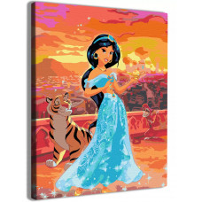 Картина по номерам Unicorn Жасмин N-4174