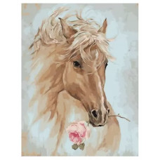 Картина по номерам Paintboy PK72051 Ретивый кавалер 40х50см