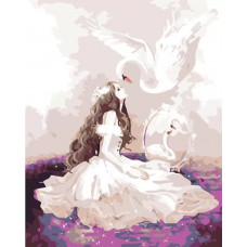 Картина по номерам Живопись по Номерам Лебедушка, 50x40