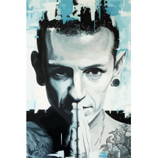 Живопись по номерам Бруталити Музыка Linkin Park Линкин Парк Честер