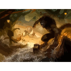 Картина по номерам Бруталити MTG Magic the gathering 6903 Г на холсте 30 x 40