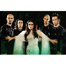 Картина по номерам Бруталити Within Temptation 3 см