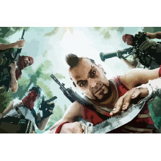 Картина по номерам Бруталити Far Cry 4 см