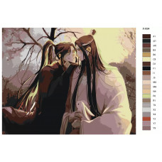 Живопись по номерам BRUSHES-PAINTS Аниме - Магистр Дьявольского культа. Лань Сичэнь и Вэй Усянь Живопись по номерам BRUSHES-PAINTS Аниме - Магистр Дьявольского культа. Лань Сичэнь и Вэй Усянь