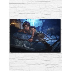 Картина по номерам Бруталити Игра Tomb raider lara croft 9520 Г 60x40 см