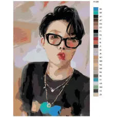 Картина по номерам BRUSHES-PAINTS BTS R-326 40x60 см Картина по номерам BRUSHES-PAINTS BTS R-326 40x60 см