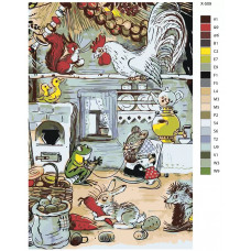 Живопись по номерам BRUSHES-PAINTS Маршак С. Я. - Теремок