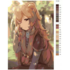 Живопись по номерам BRUSHES-PAINTS Аниме - восxождение героя щита. Рафталия Живопись по номерам BRUSHES-PAINTS Аниме - восxождение героя щита. Рафталия