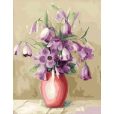 Картина по номерам Molly Фиолетовый букет, 40x50