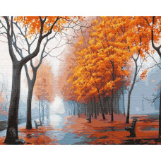Картина по номерам Paintboy Original GX4147 Осенняя тропинка 40х50см