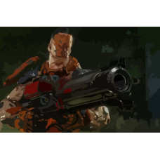 Картина по номерам Бруталити QUAKE 4 см