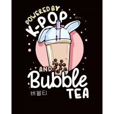 Картина по номерам Красиво Красим K-POP Bubble tea poster, 40 х 50 см