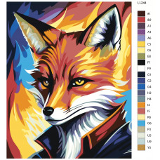 Картина по номерам,Живопись по номерам, LI-244, 40 x 50