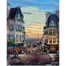 Картина по номерам Paintboy Очарование Парижа, 40x50 см