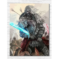 Живопись по номерам Бруталити Игра Elden Ring - 9169 В