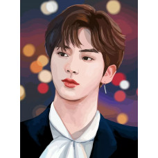 Живопись по номерам Бруталити kpop bts jin Ким Сокджин - 2316