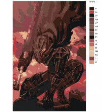 Живопись по номерам BRUSHES-PAINTS Аниме - берсерк. Броня Гатса Живопись по номерам BRUSHES-PAINTS Аниме - берсерк. Броня Гатса