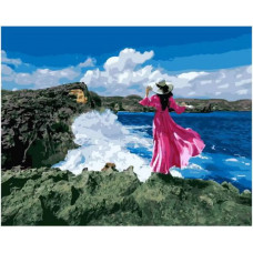 Картина по номерам Paintboy GX 38167 Морские волны 40*50