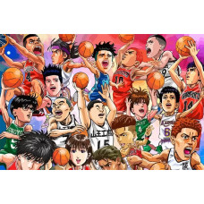 Картина по номерам Бруталити Аниме Slam Dunk 8570 Г 60x40 см