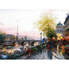 Картина по номерам Paintboy Париж, 40x50