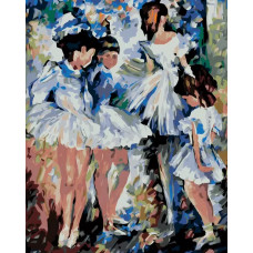 Картина по номерам Живопись по Номерам Юные балерины, 40x50