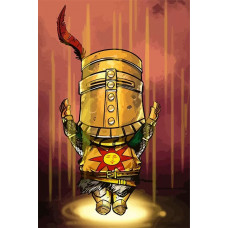 Картина по номерам Бруталити Игра Dark Souls 8601 В на холсте 60 x 40