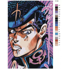 Живопись по номерам BRUSHES-PAINTS Аниме - невероятное приключение ДжоДжо. Джоске Хигашиката Живопись по номерам BRUSHES-PAINTS Аниме - невероятное приключение ДжоДжо. Джоске Хигашиката