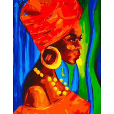 Картина по номерам Paintboy Этнические мотивы, 40x50 см