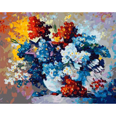 Картина по номерам Paintboy Весенний букет, 40x50