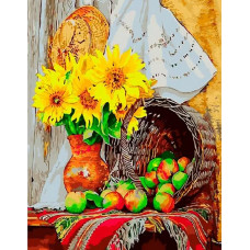 Картина по номерам Paintboy Первый урожай, 40x50 см
