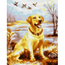 Живопись по номерам Paintboy Верный друг 40x50