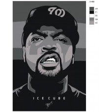 Живопись по номерам BRUSHES-PAINTS Ice Cube