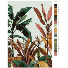 Картина по номерам BRUSHES-PAINTS Цветы R-213 80x120 см