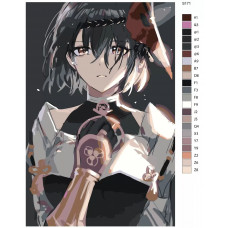 Картина по номерам BRUSHES-PAINTS Genshin Impact Геншин Импакт Сара S171 40x60 см Картина по номерам BRUSHES-PAINTS Genshin Impact Геншин Импакт Сара S171 40x60 см