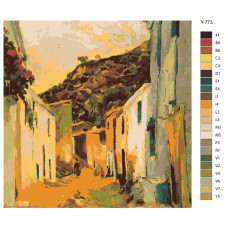 Картина по номерам BRUSHES-PAINTS Атенеум Каррер дель Конгре Жоаким Мир-и-Триншет 40x40см Картина по номерам BRUSHES-PAINTS Атенеум Каррер дель Конгре Жоаким Мир-и-Триншет 40x40см
