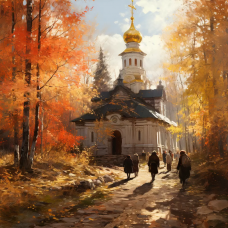 Живопись по номерам ВанГогВоМне Духовное пристанище