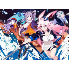 Картина по номерам Бруталити Игра Honkai impact 8891 Г на холсте 30 x 40