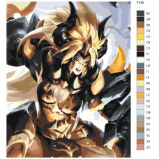 Живопись по номерам BRUSHES-PAINTS Mobile Legends: МАША